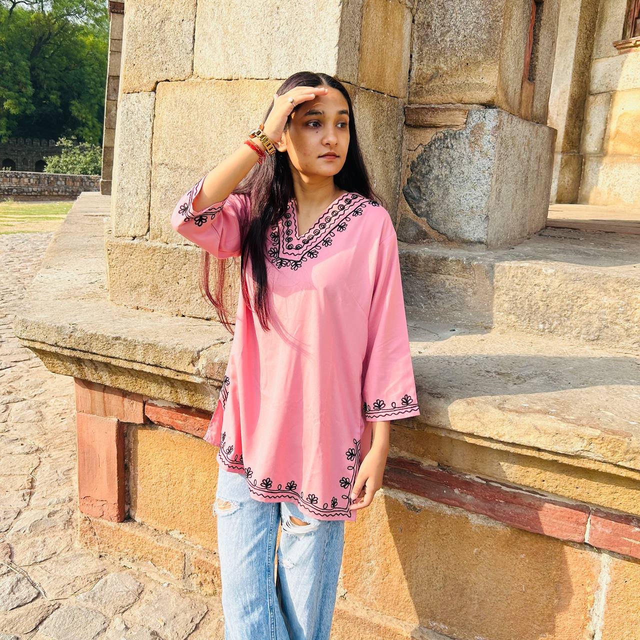 RIVAAYAT SHORT KURTI