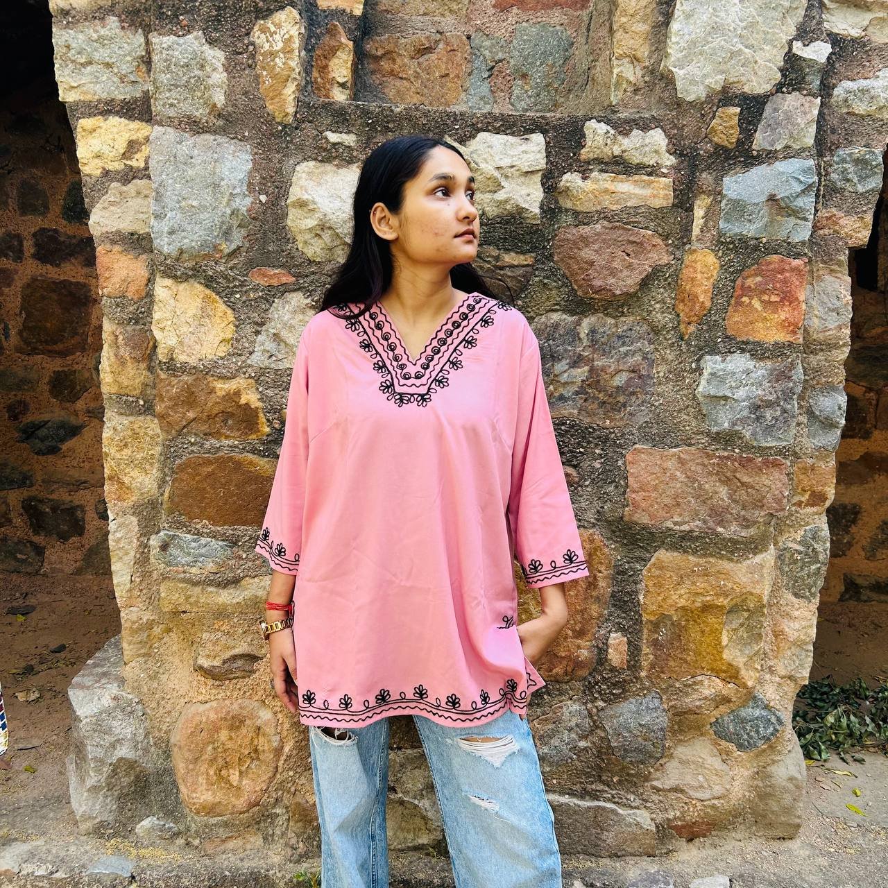 RIVAAYAT SHORT KURTI