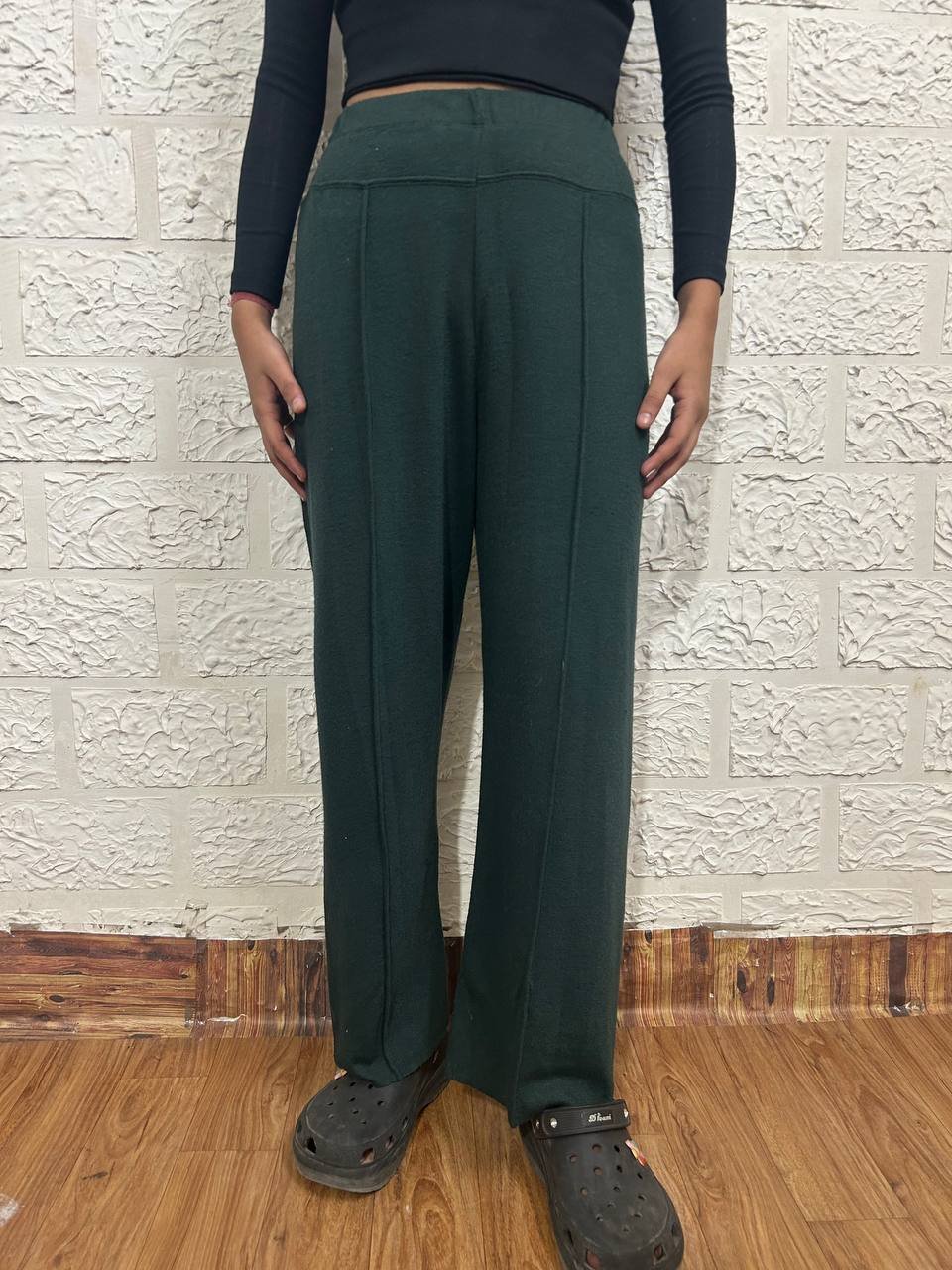 RIBBED TROUSER (WAIST-26-32)