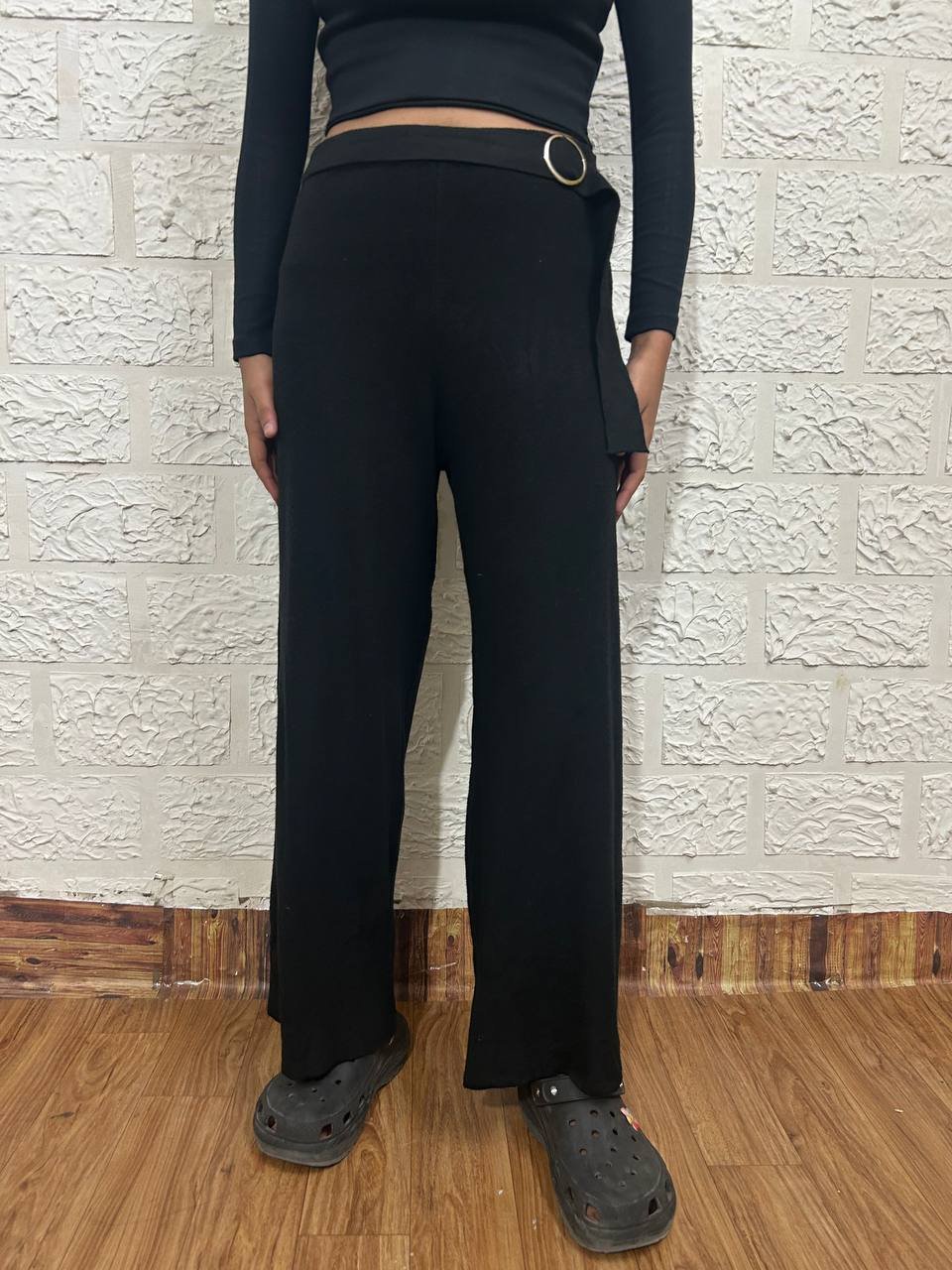 RIBBED TROUSER (WAIST-30-32)