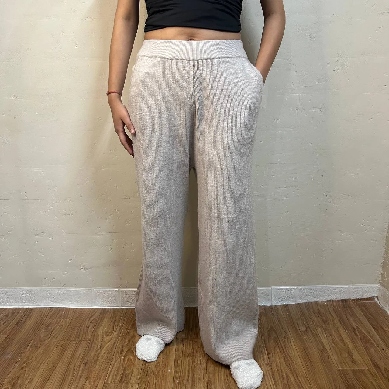 RIBBED TROUSER (WAIST-26-32)