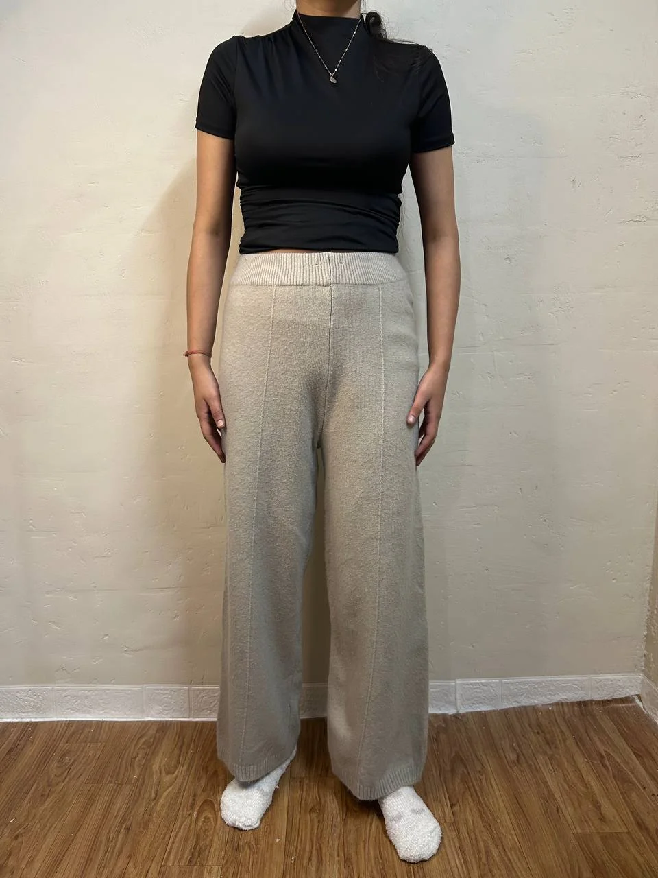 RIBBED TROUSER (WAIST-26-34)