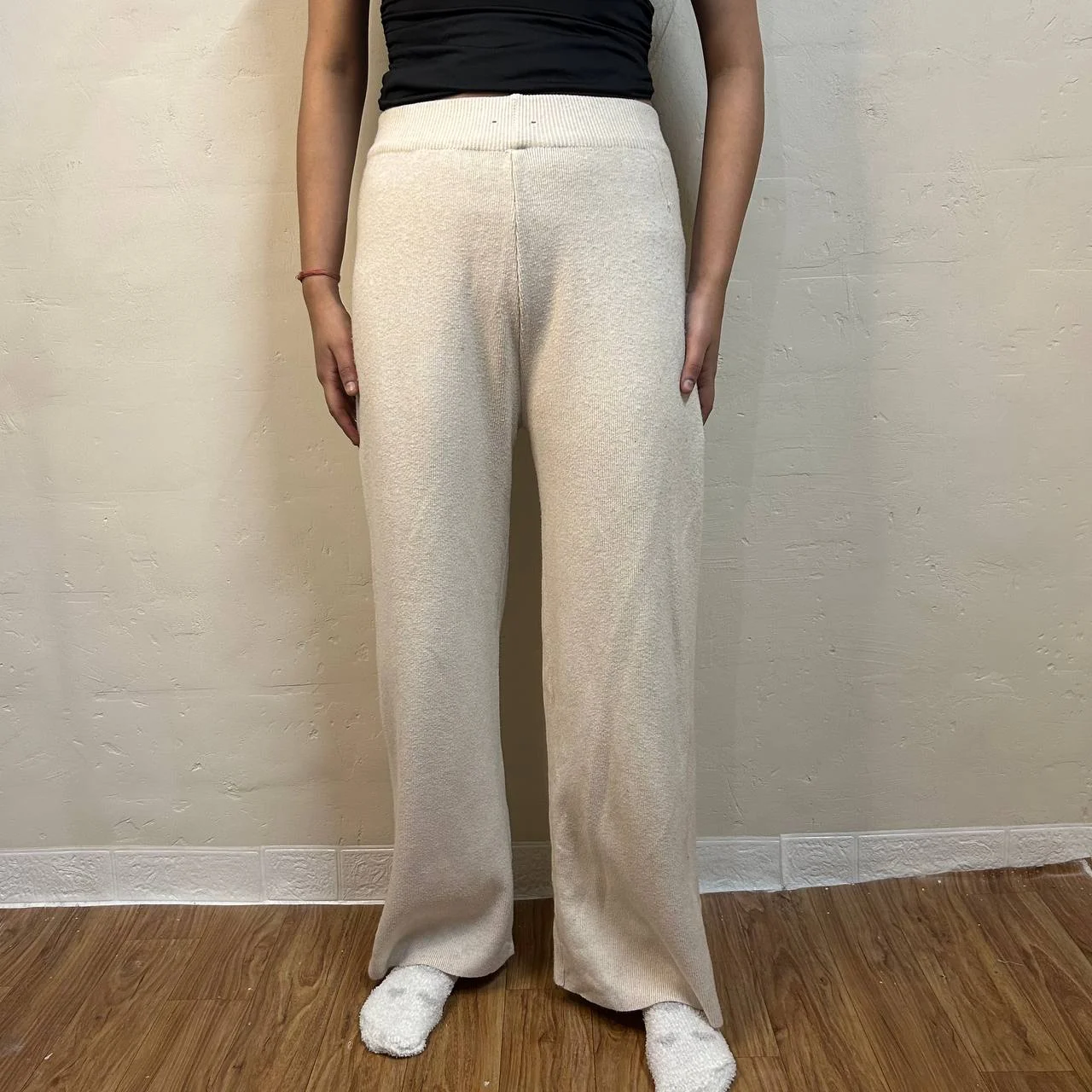 RIBBED TROUSER (WAIST-26-34)