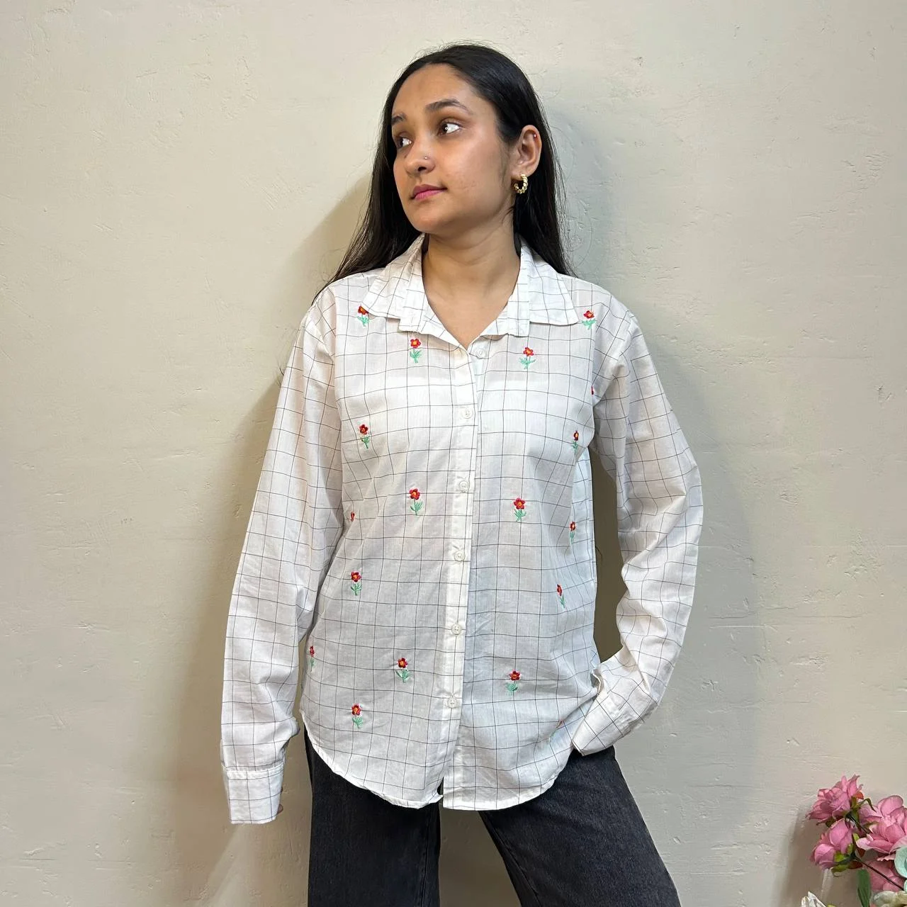 PINTERESTY EMBROIDERED SHIRT