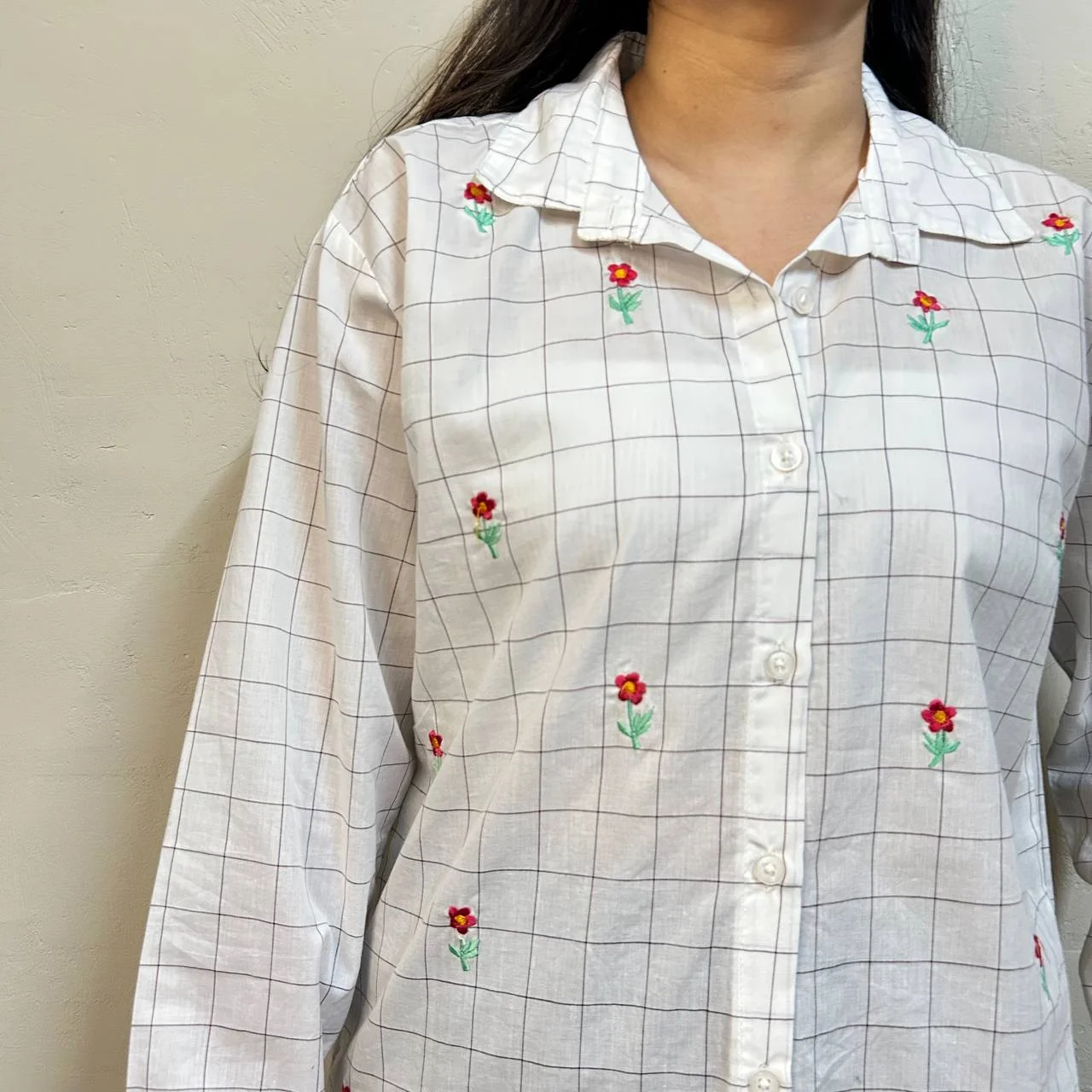PINTERESTY EMBROIDERED SHIRT