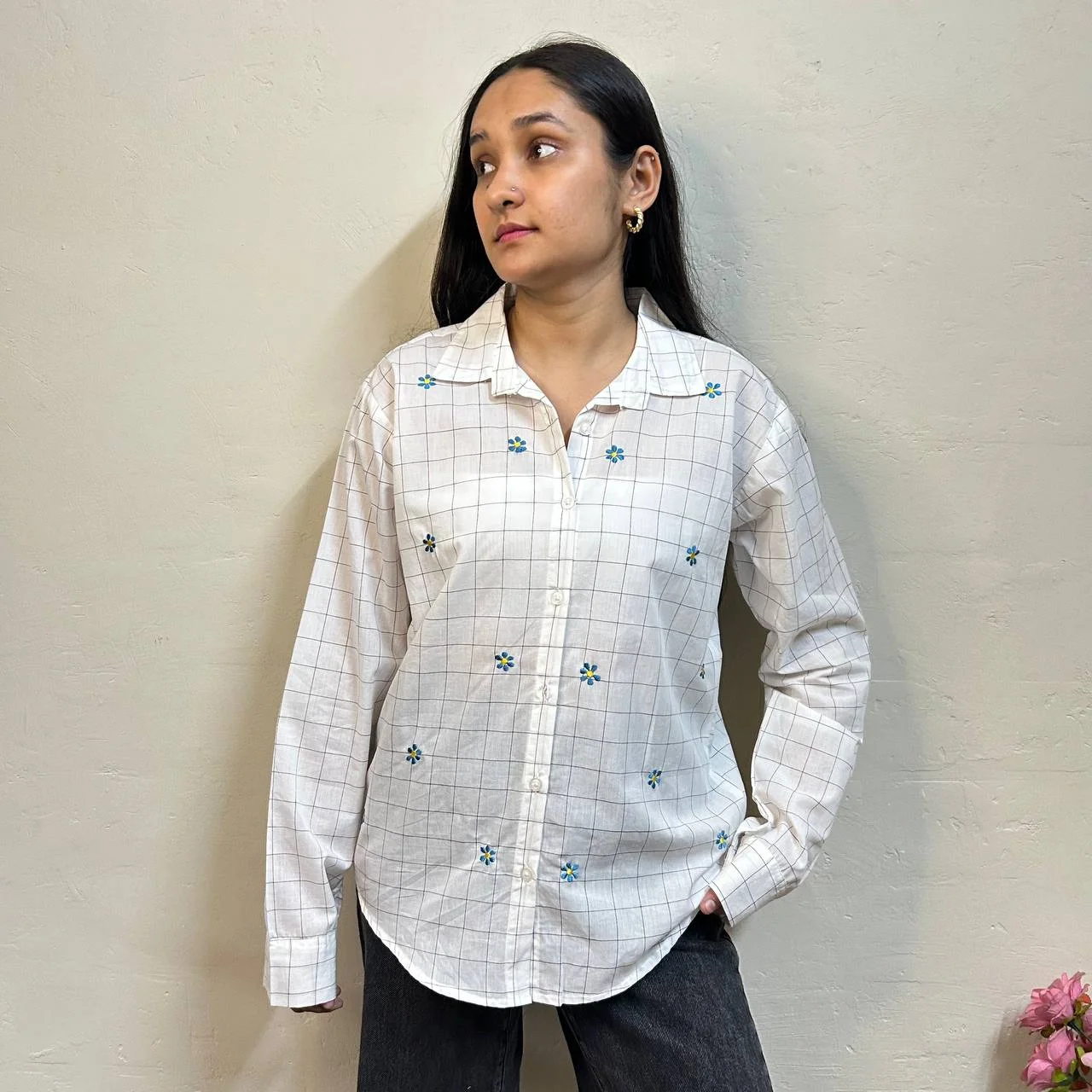 PINTERESTY EMBROIDERED SHIRT