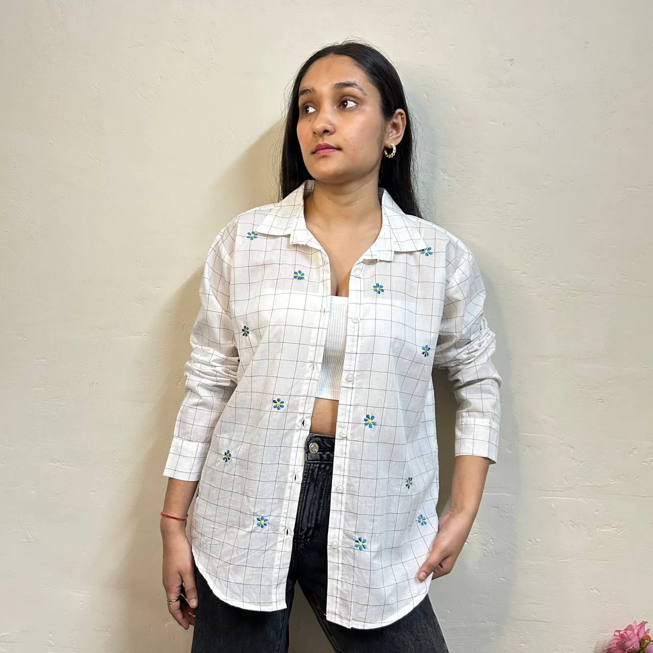 PINTERESTY EMBROIDERED SHIRT