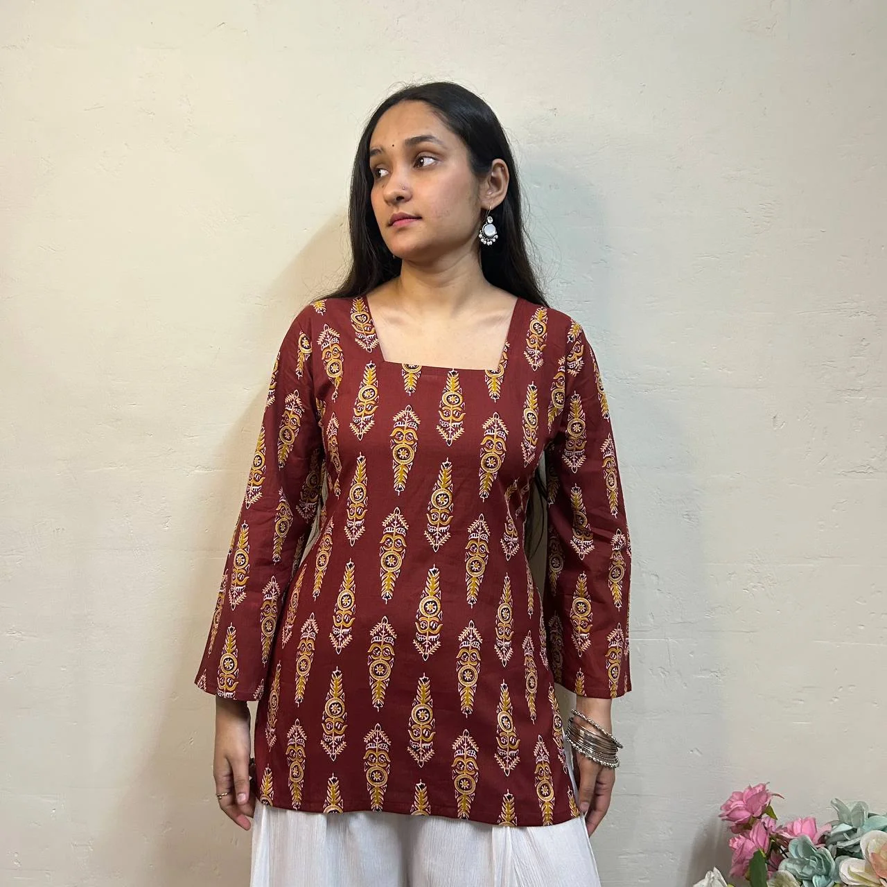 COTTON SHORT KURTI