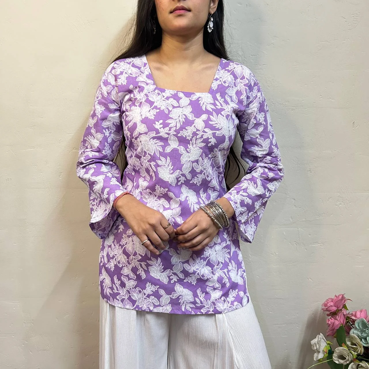 COTTON SHORT KURTI