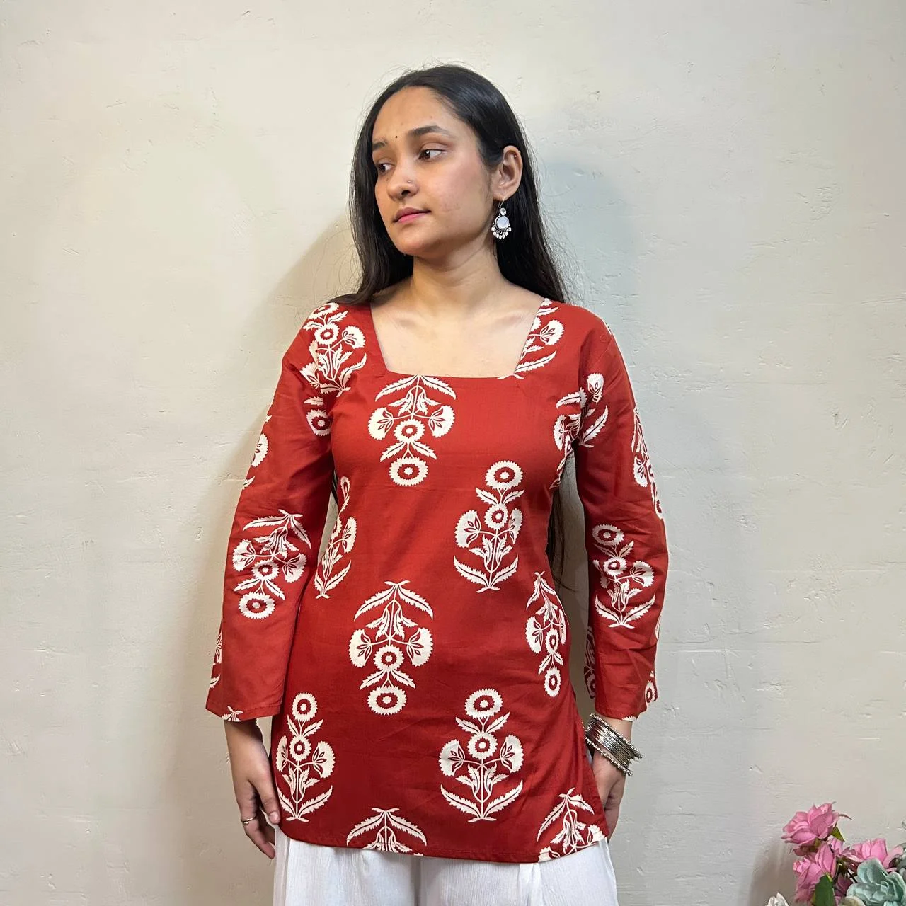 COTTON SHORT KURTI