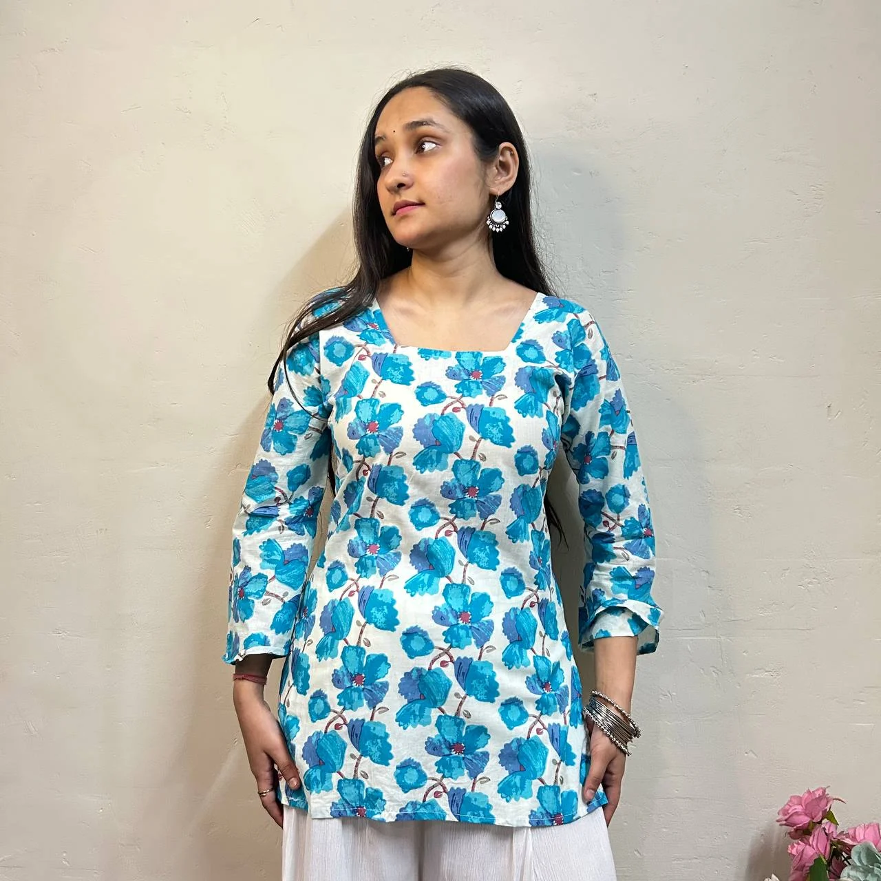 COTTON SHORT KURTI