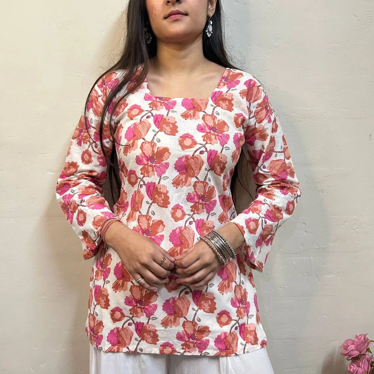 COTTON SHORT KURTI