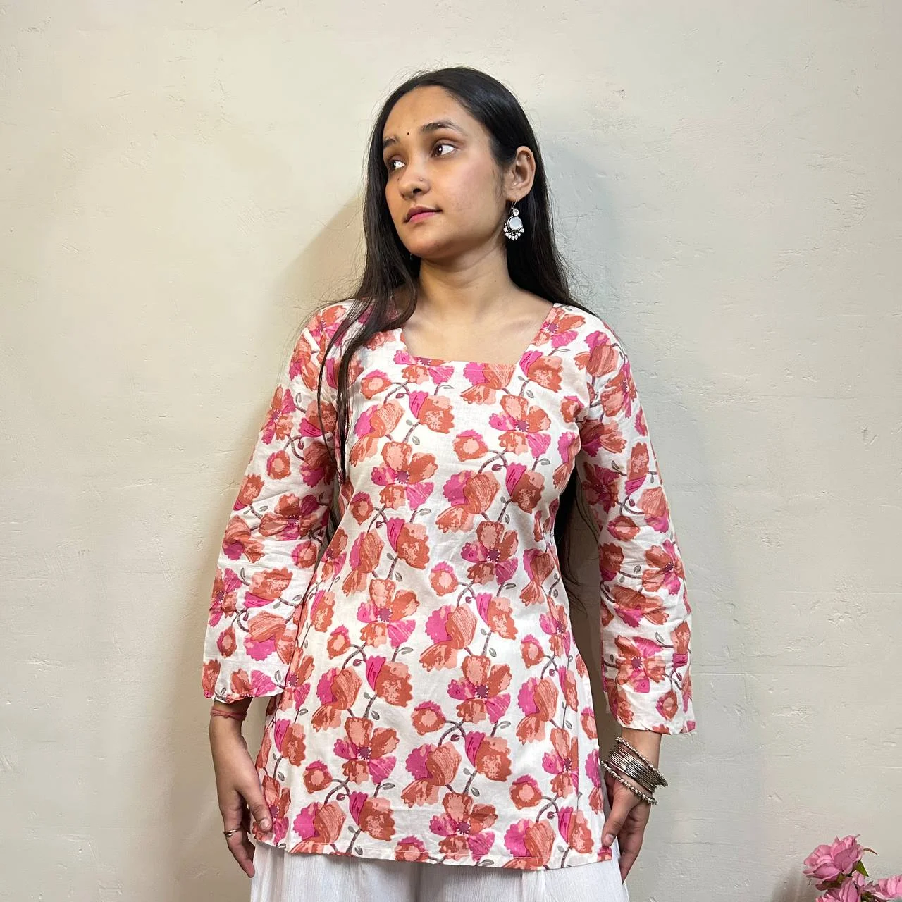 COTTON SHORT KURTI