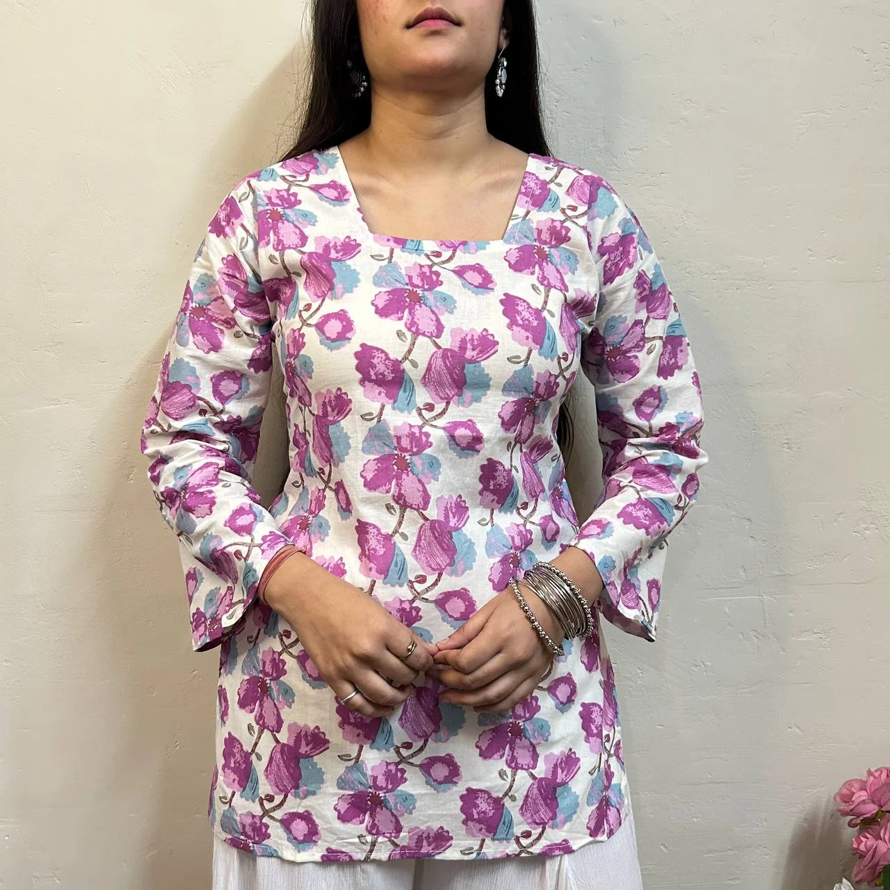 COTTON SHORT KURTI
