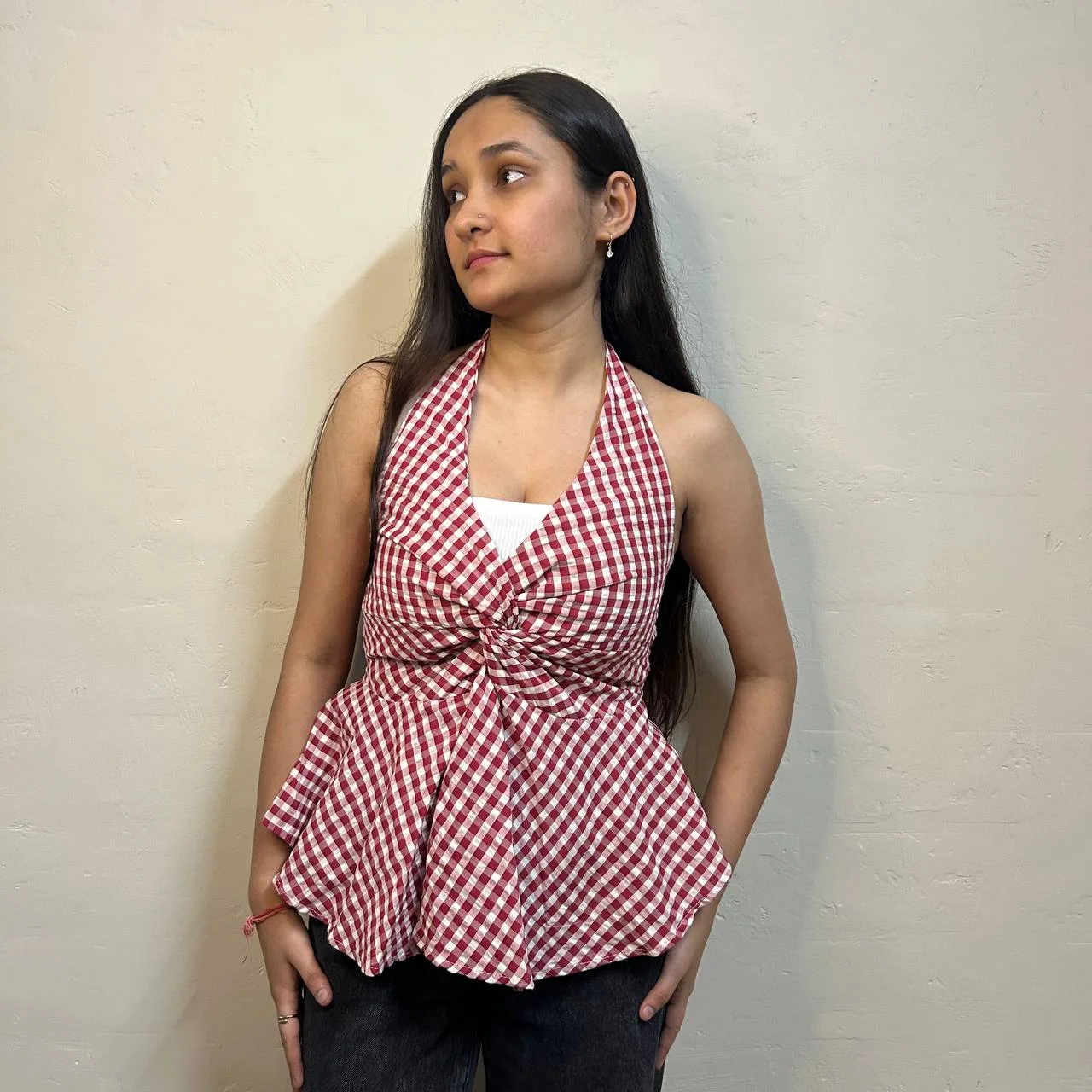 PINTERESTY HALTER NECK TOP