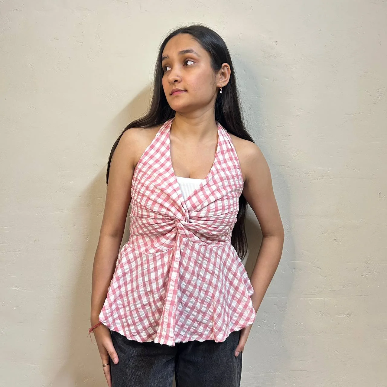 PINTERESTY HALTER NECK TOP