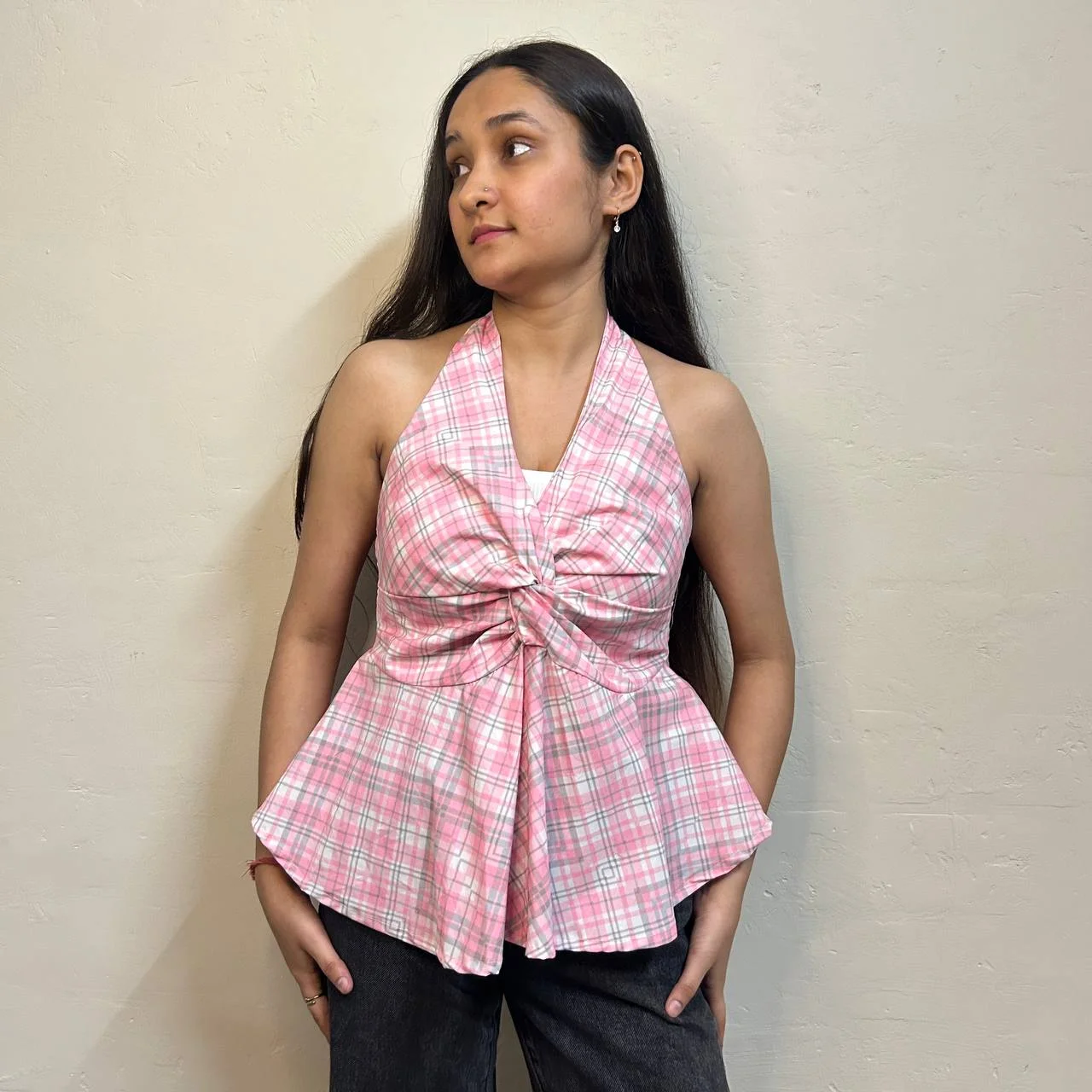 PINTERESTY HALTER NECK TOP