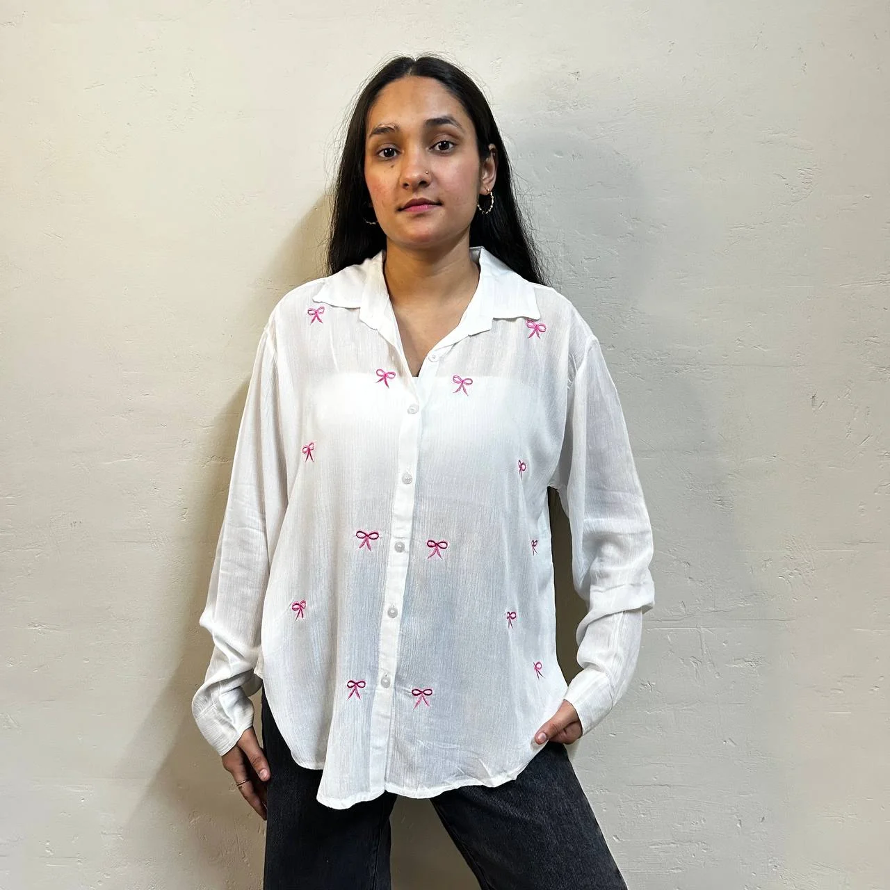 PINTERESTY EMBROIDERED SHIRT