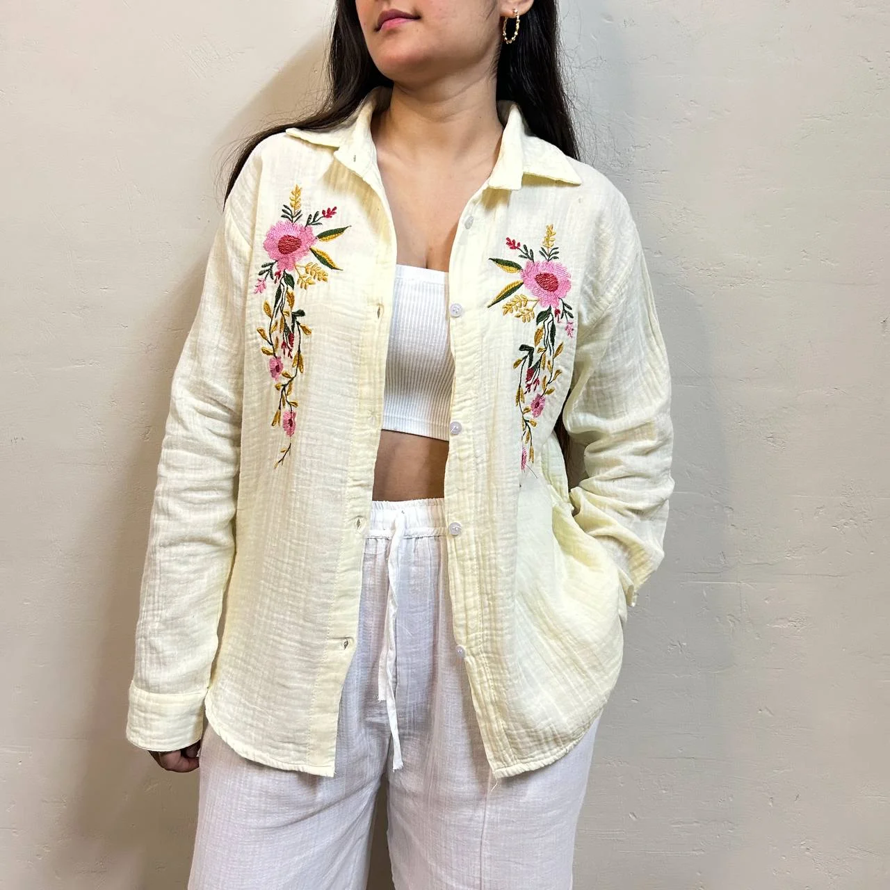 PINTERESTY EMBROIDERED SHIRT