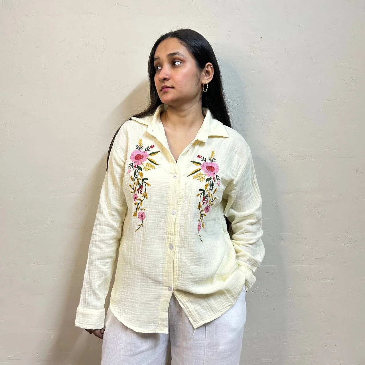 PINTERESTY EMBROIDERED SHIRT