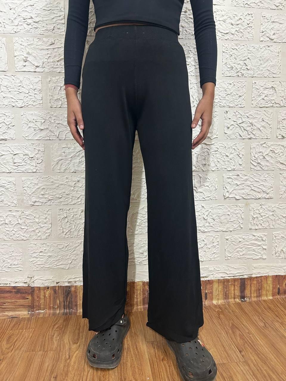 RIBBED TROUSER (WAIST-24-26)