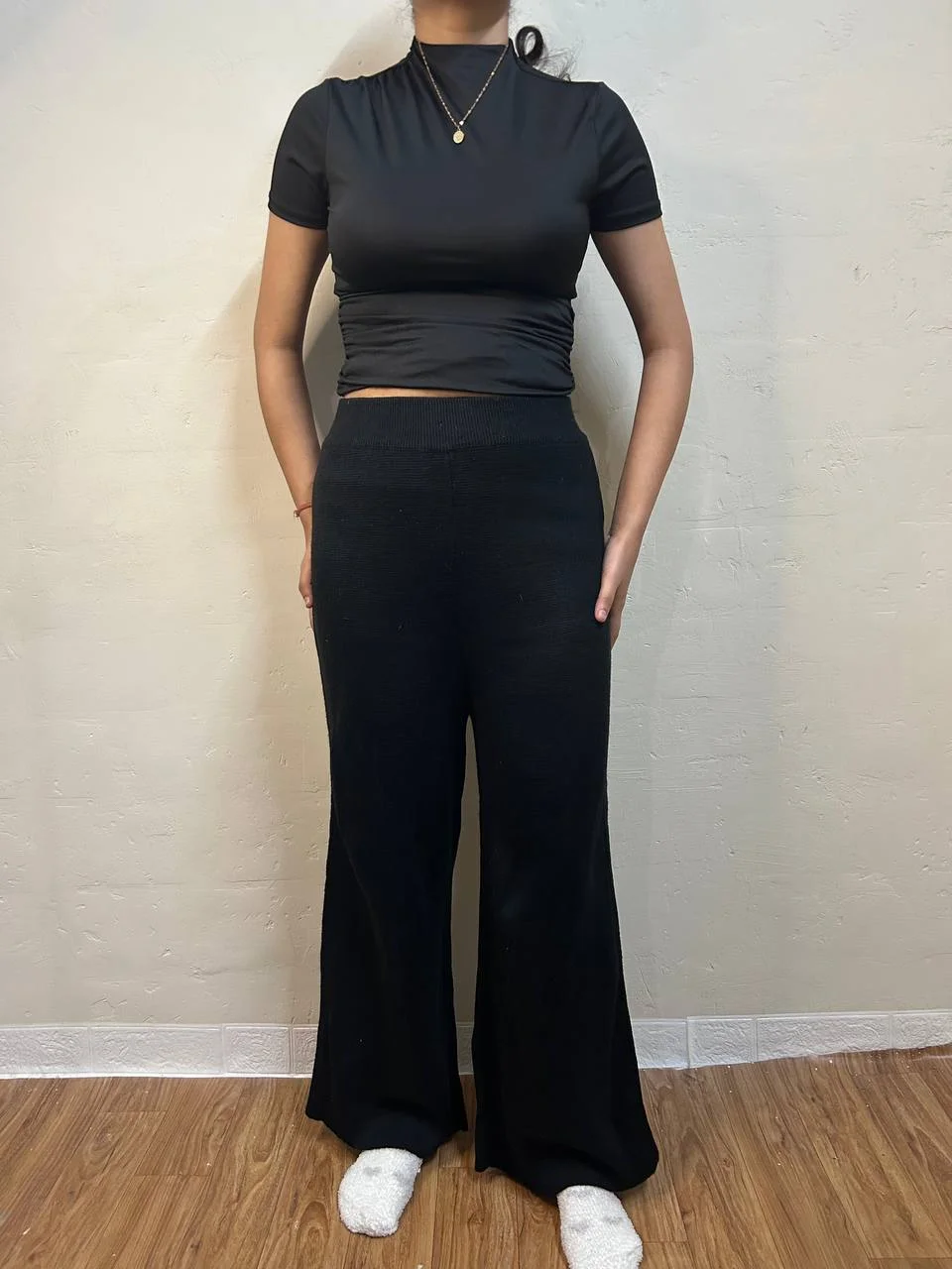 RIBBED TROUSER (WAIST-26-32)