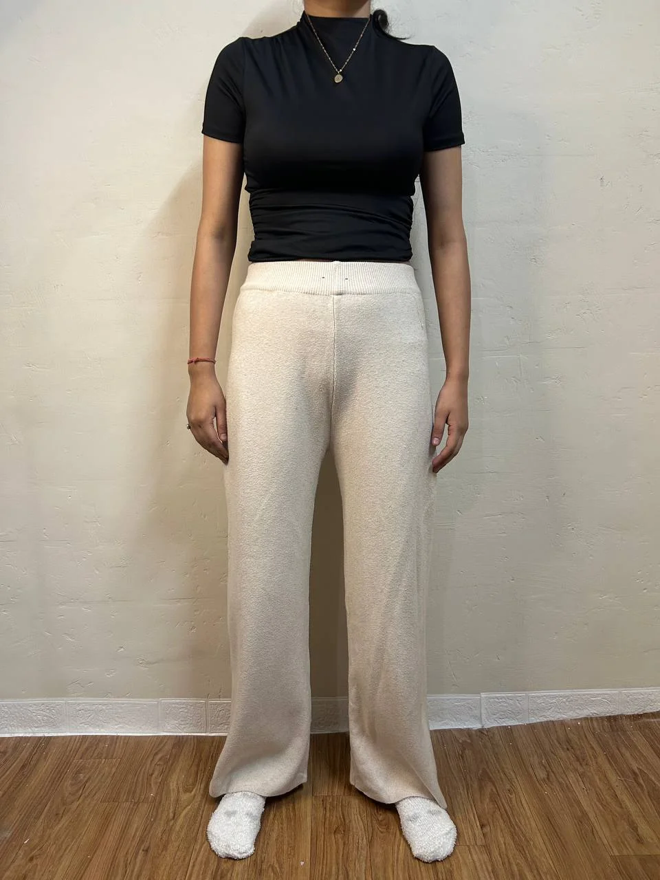 RIBBED TROUSER (WAIST-26-34)