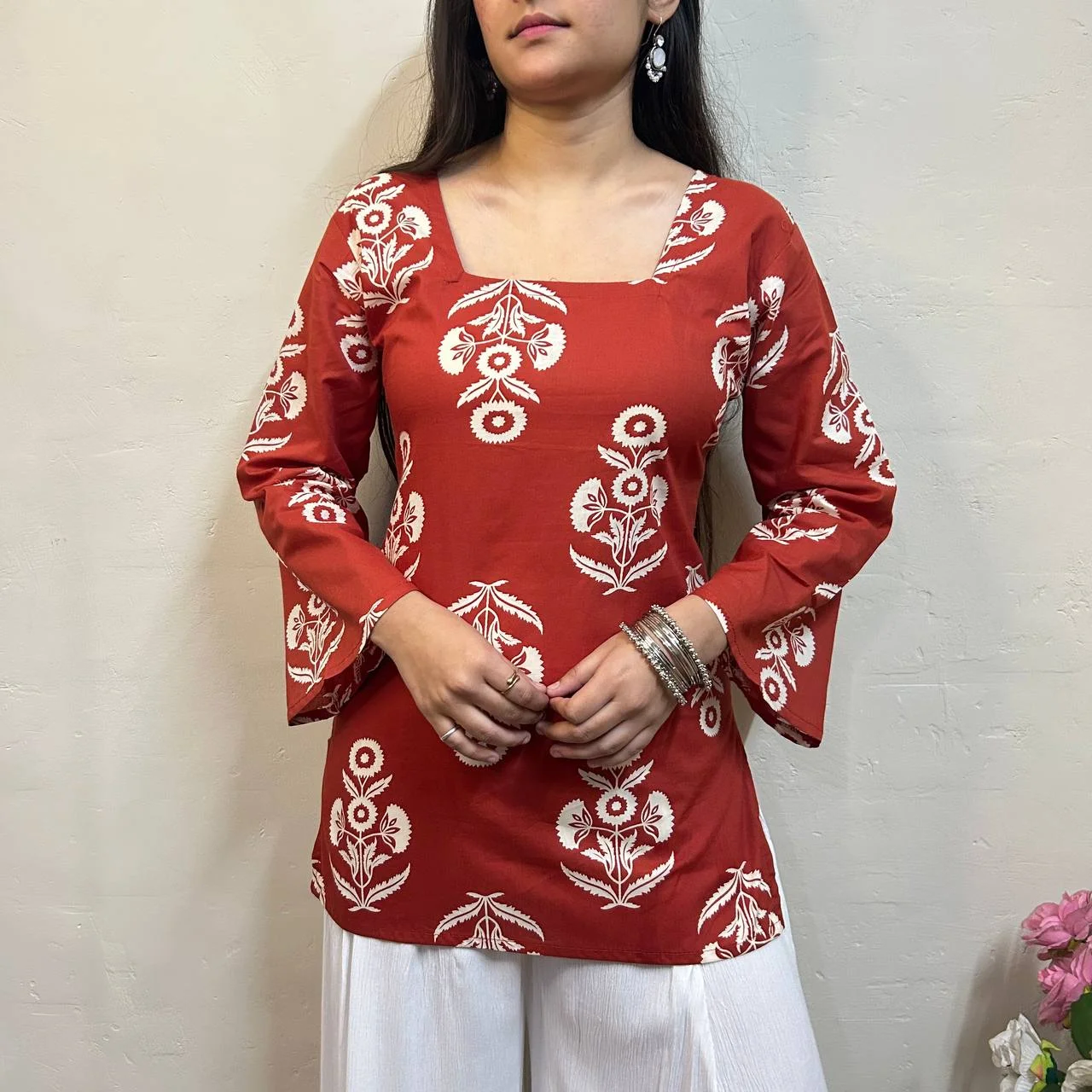 COTTON SHORT KURTI